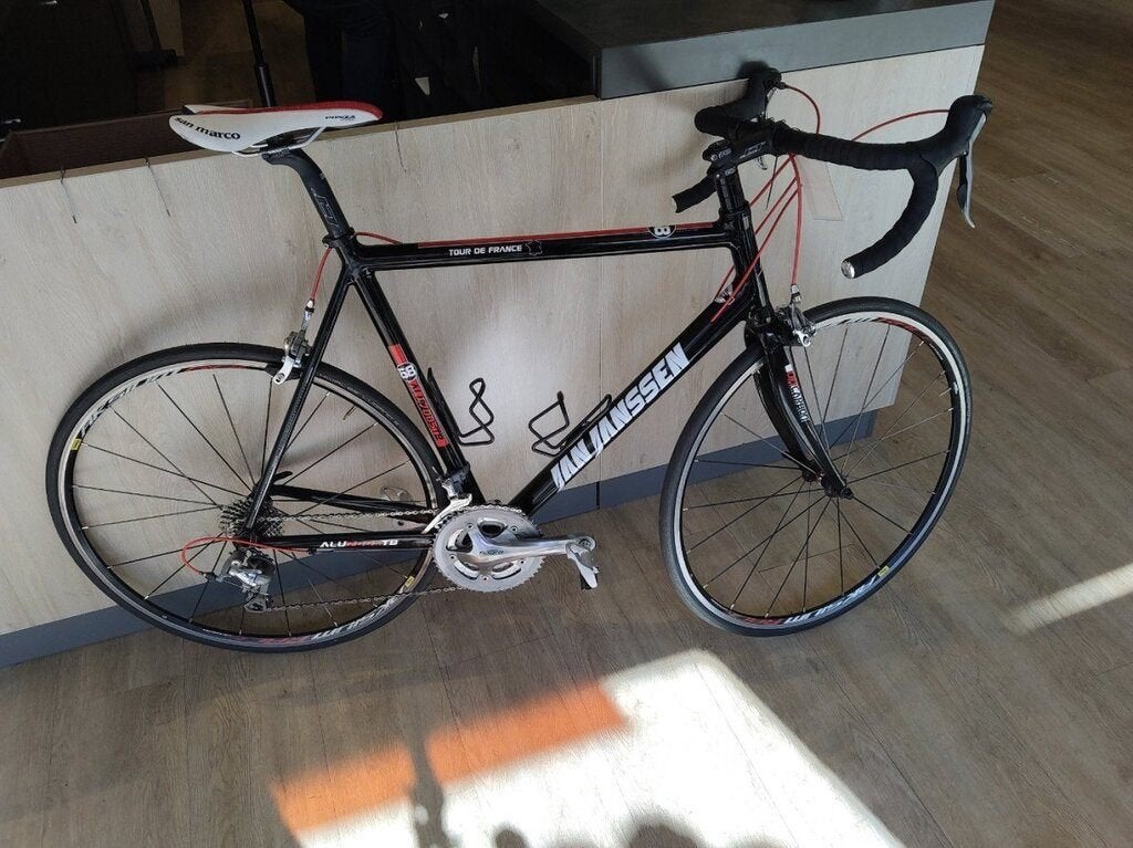 Jan Janssen tour de france 68, Fietsen en Brommers, Gebruikt, Carbon, 57 tot 61 cm, Meer dan 20 versnellingen