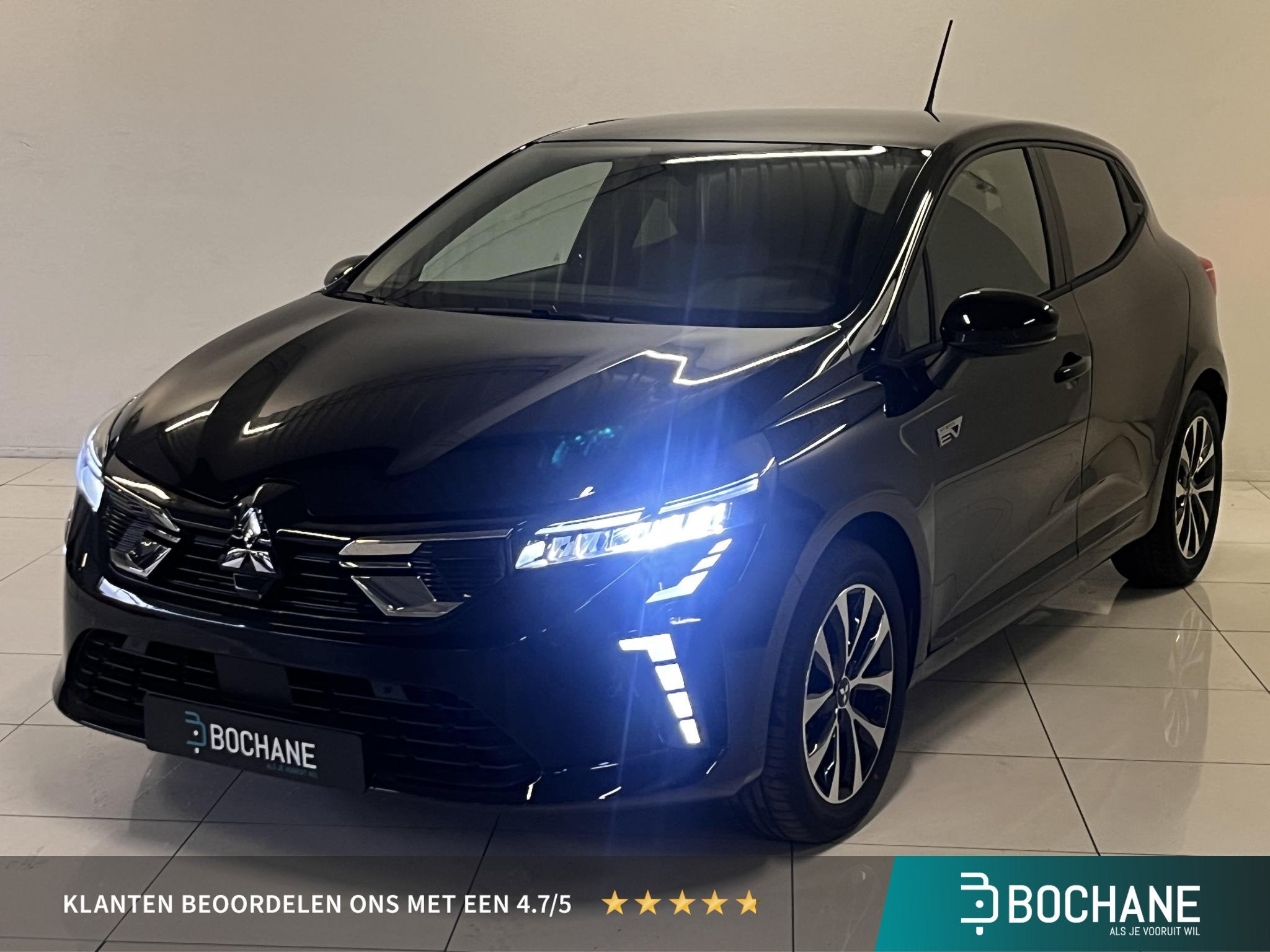 Mitsubishi Colt 1.6 HEV 145 Intense | Apple Carplay/Android, Auto's, Mitsubishi, Stof, Met garantie (alle), Bedrijf, Hybride Elektrisch/Benzine