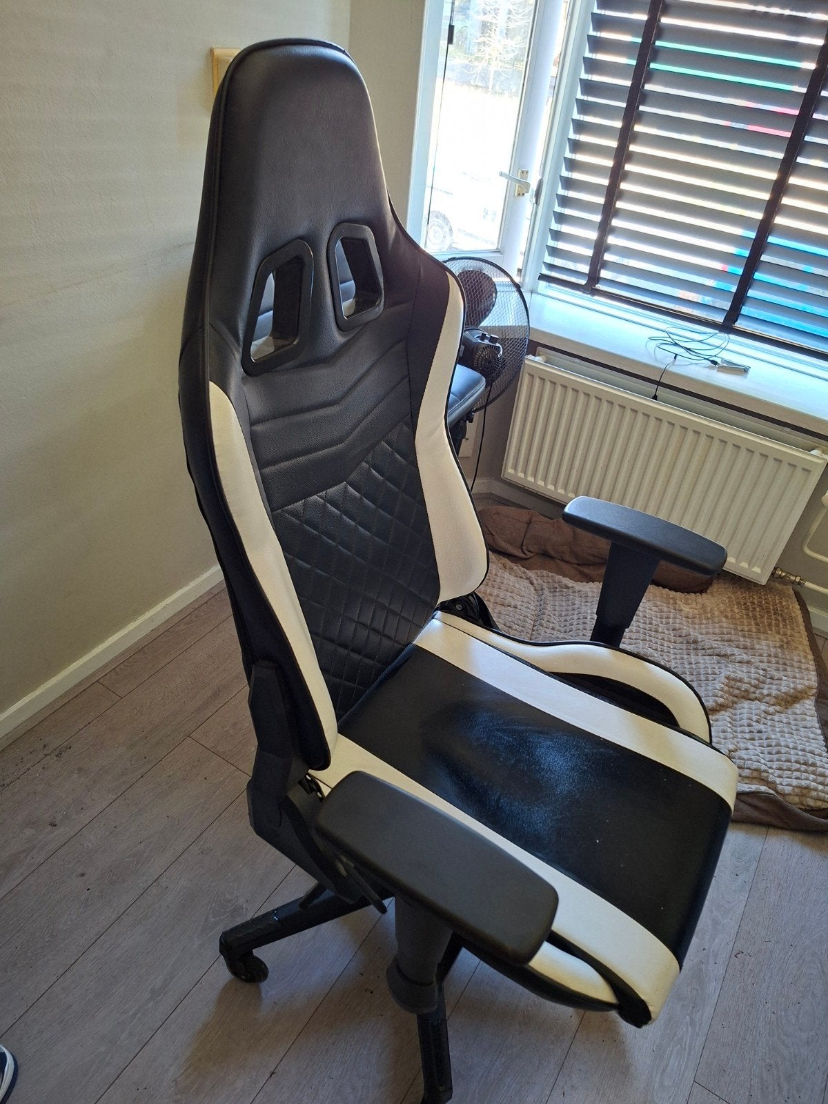 bureau stoel game stoel, Ophalen, Zo goed als nieuw, Zwart
