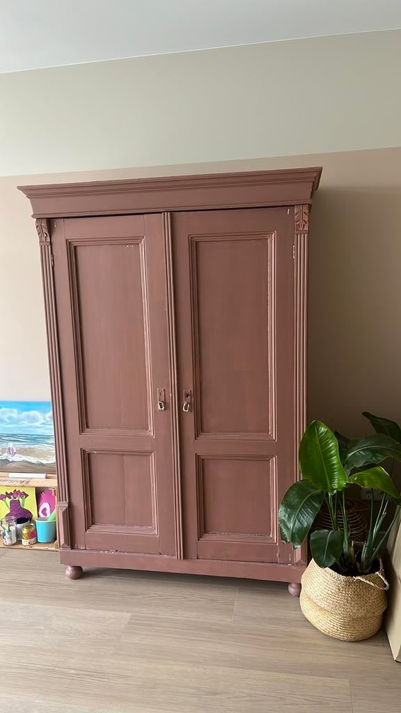 Brocante kast, Ophalen, 100 tot 150 cm, 150 tot 200 cm, 25 tot 50 cm