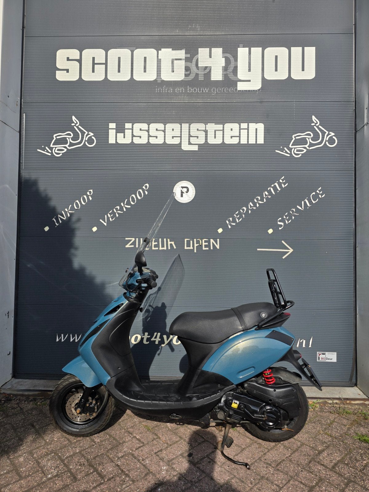 PIAGGIO ZIP 4T 2V ICE BLUE SP FULL OPTION GARANTIE!, Ophalen of Verzenden, Zo goed als nieuw, Benzine, Zip