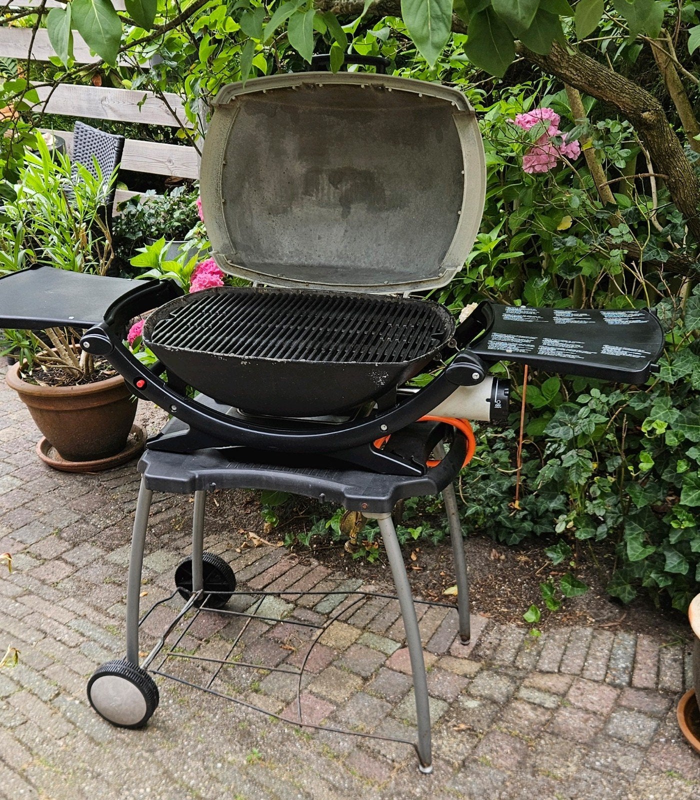fraaie WEBER gasbarbecue, Tuin en Terras, Ophalen, Zo goed als nieuw, Weber