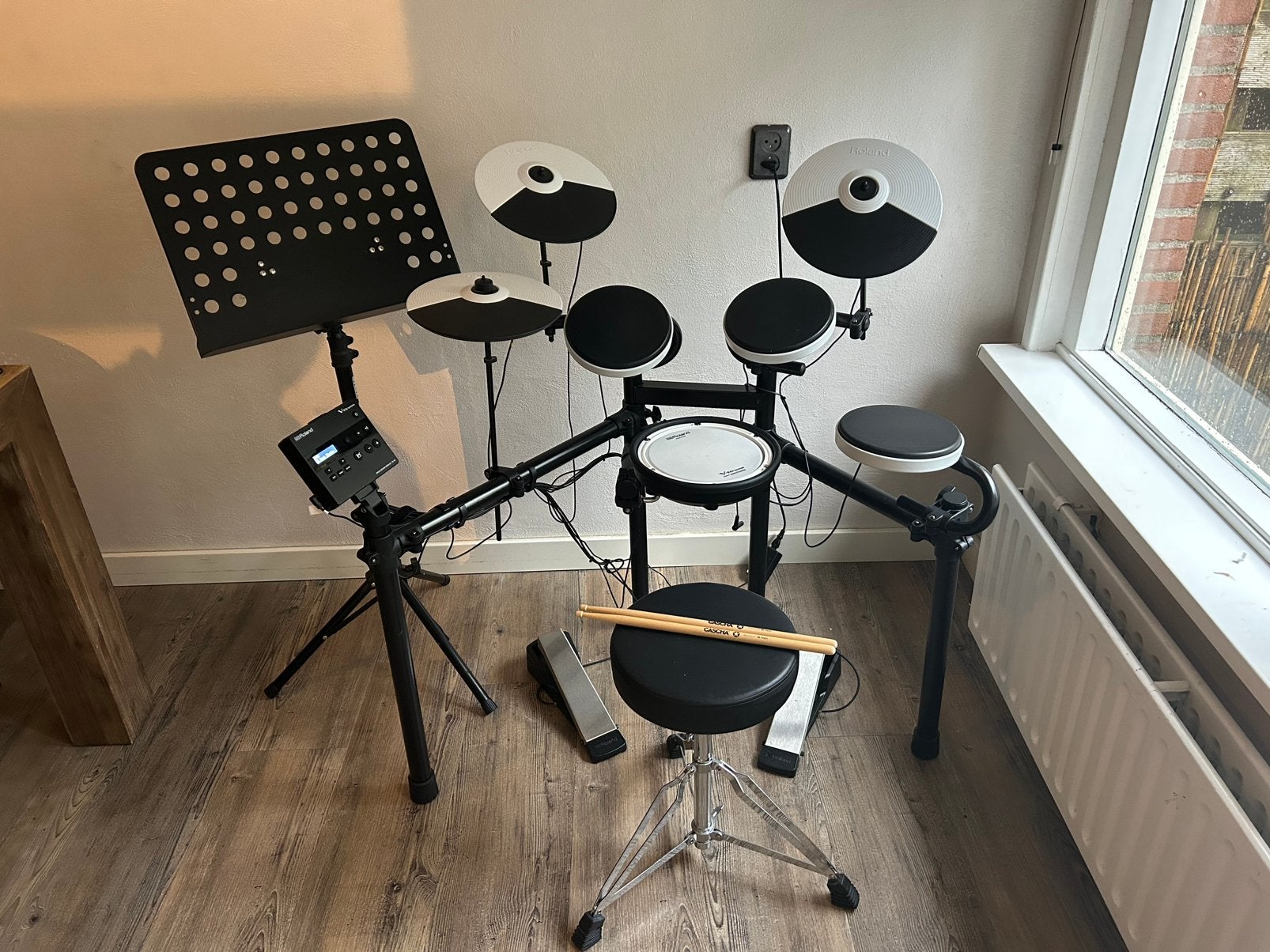Roland TD-02KV V-Drums elektronisch drumstel, Muziek en Instrumenten, Drumstellen en Slagwerk, Ophalen, Nieuw, Roland, Elektronisch