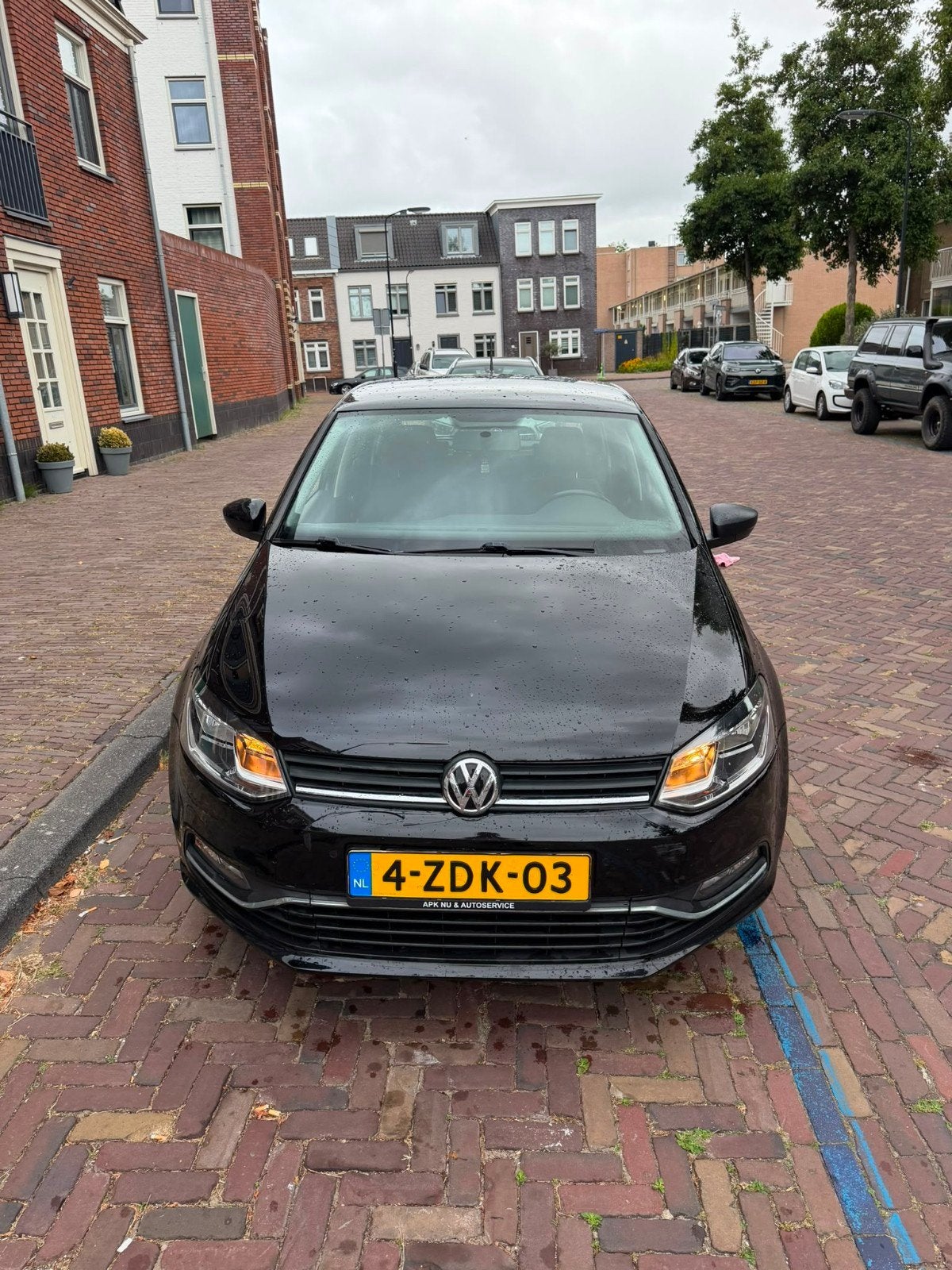 Volkswagen Polo 1.4 TDI 55KW BMT 2014 Zwart, Auto's, Voorwielaandrijving, 74 pk, 580 kg, Zwart