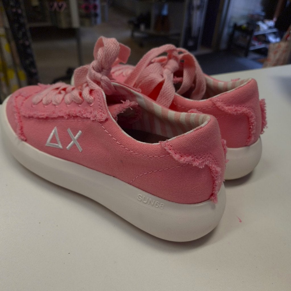 Sun68 sneakers zoet roze frayed (rafels) zgan 39 nr 51424, ., Sun68, Ophalen of Verzenden, Sun68