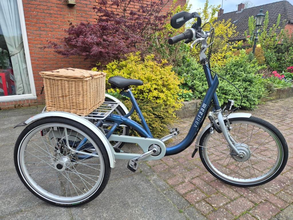 Van Raam Easy Rider driewieler met mand, Fietsen en Brommers, Elektrische fietsen, Ophalen, Gebruikt