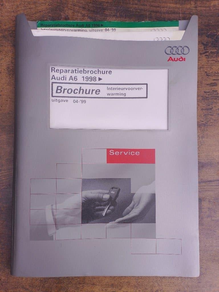 Audi A6 C5 dealer werkplaatsboek  Interieurverwarming, Verzenden, Gelezen, Audi