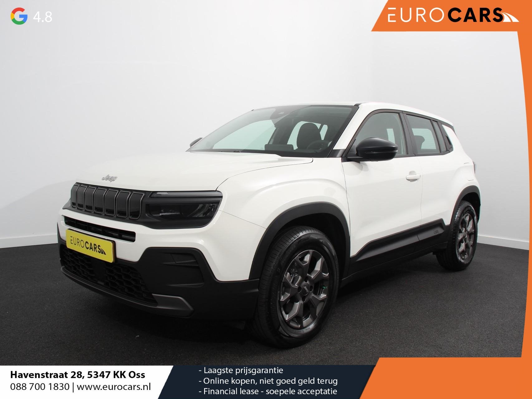 Jeep Avenger Longitude 54 kWh Automaat Navigatie Apple Carpl, Auto's, Jeep, Stof, Gebruikt, 156 pk, Origineel Nederlands