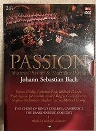 2 DVD set Bach PASSION, Alle leeftijden, Ophalen of Verzenden, Zo goed als nieuw, Concert