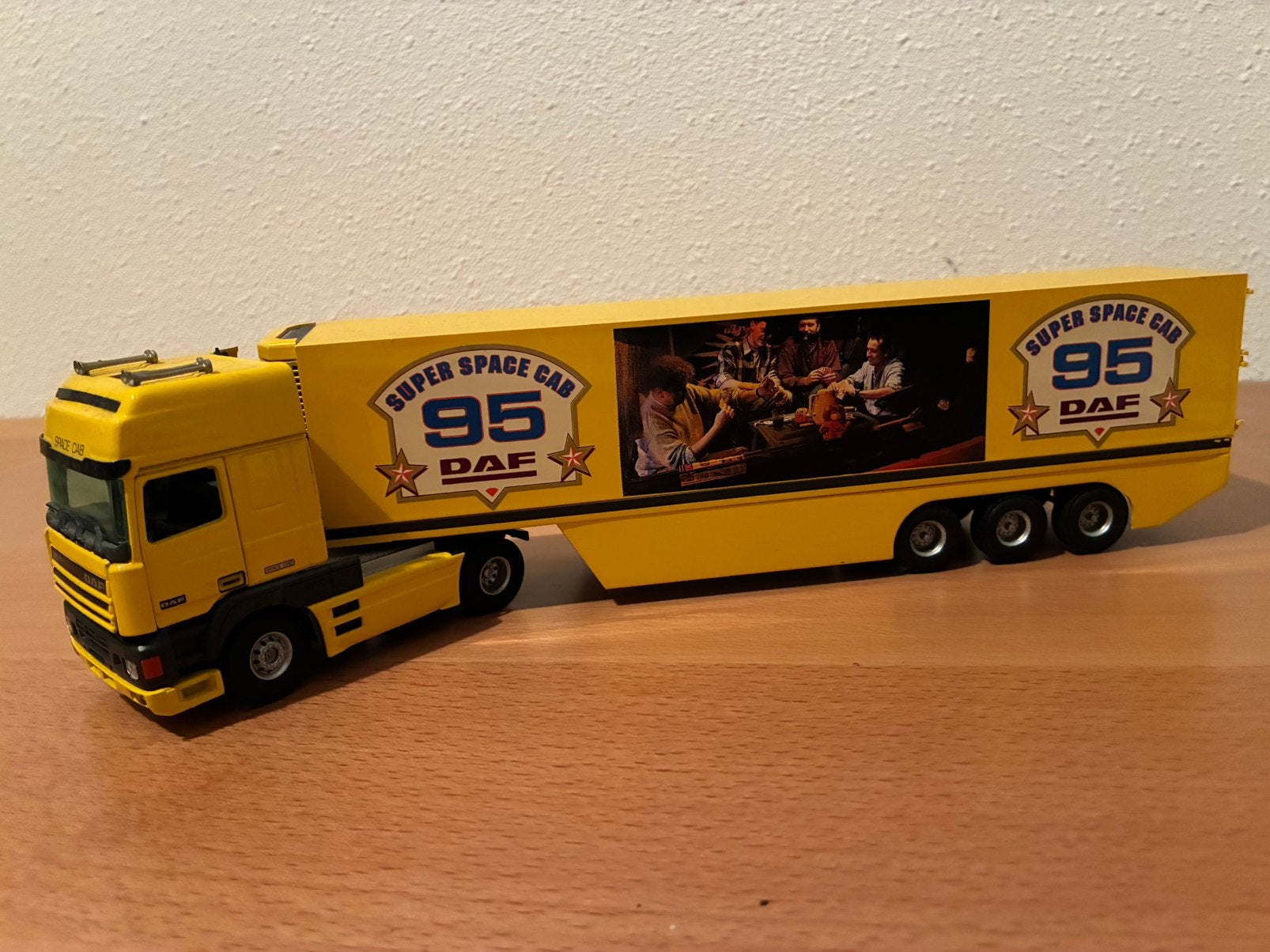 Tekno DAF 95 SSC met oplegger demo kleuren DAF, Ophalen of Verzenden, Zo goed als nieuw, Bus of Vrachtwagen, Tekno