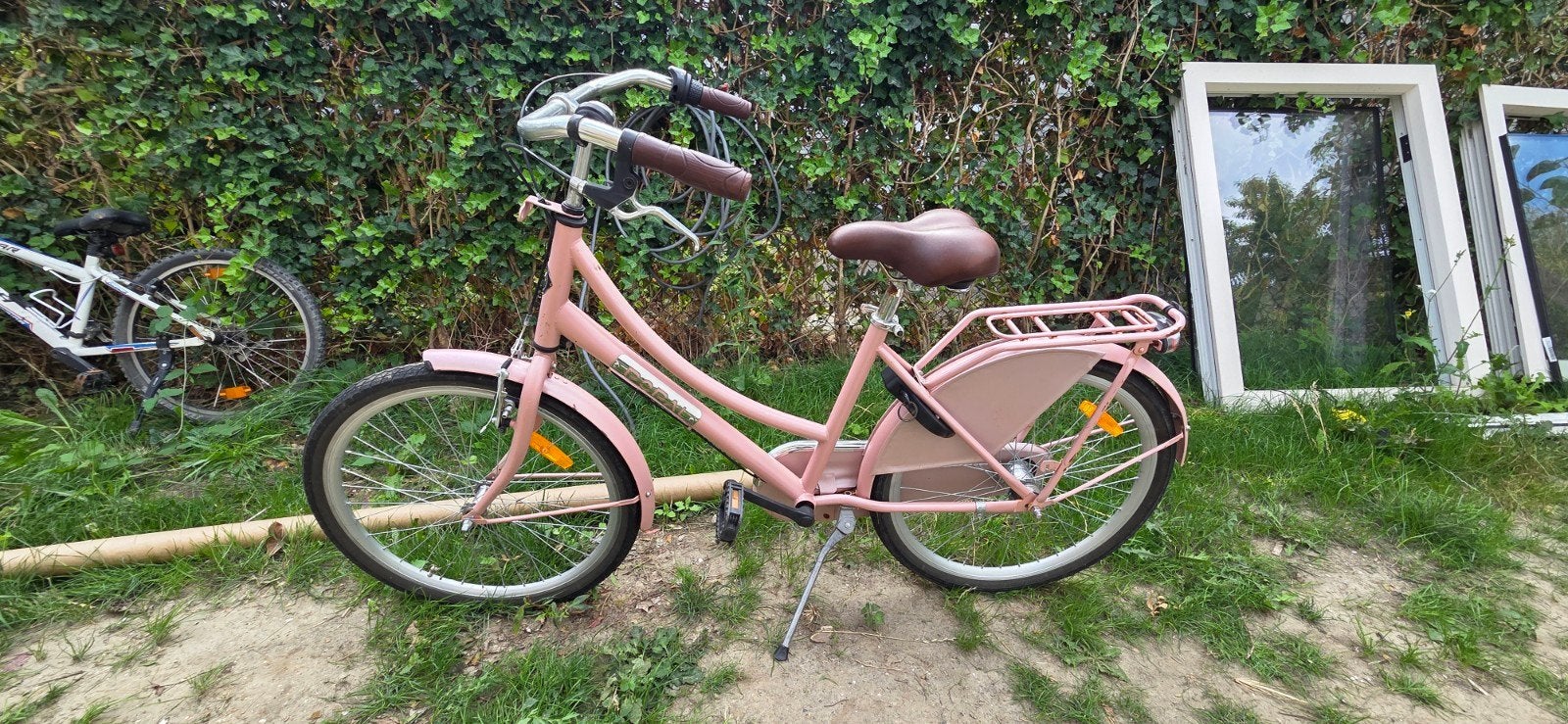 Roze kinderfiets van Popal 24 inch met versnellingen en hand, Fietsen en Brommers, Ophalen, Terugtraprem, Versnellingen, Popal