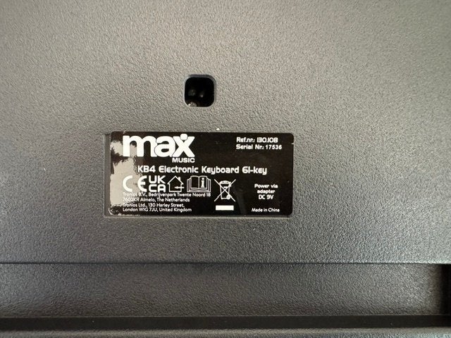 Foto 11 van MAX Music KB4 elektronisch keyboard (Zo goed als nieuw!!!)