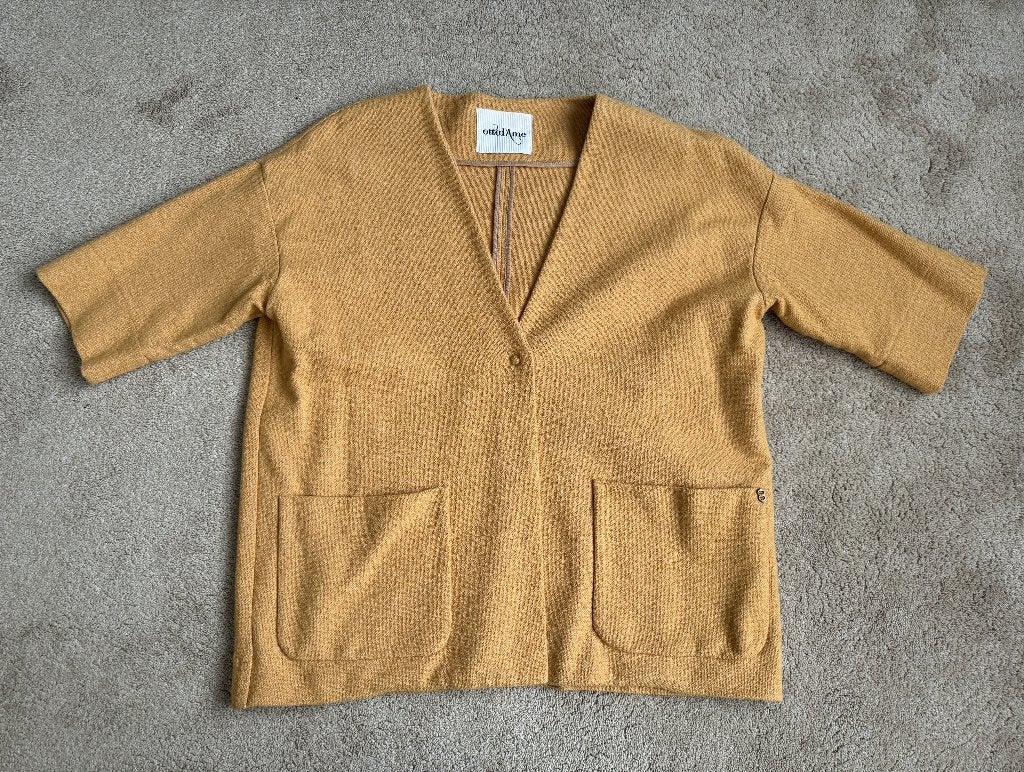 Geel vest Ottod'Ame, maat 34, Kleding | Dames, Truien en Vesten, Verzenden, Geel, Ottod'Ame, Maat 34 (XS) of kleiner