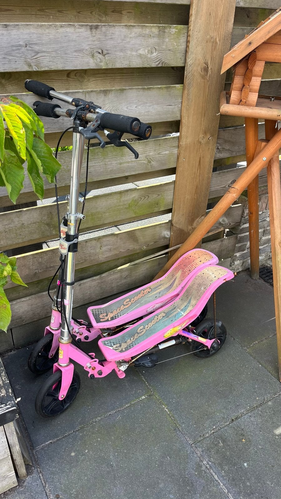 Space Scooter / step  2 stuks, Fietsen en Brommers, Steps, Ophalen of Verzenden, Gebruikt, Gewone step