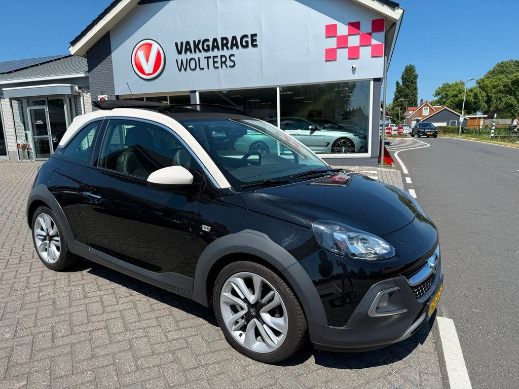 Opel ADAM 1.0 Turbo Rocks Online Edition RIJKLAARPRIJS! ELEC, Auto's, Voorwielaandrijving, 12 maanden, 1041 kg, 4 stoelen