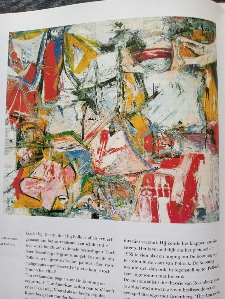 Jackson Pollock Willem de Kooning Barnett Newman Franz Kline, Boeken, Ophalen of Verzenden, Zo goed als nieuw, Overige typen