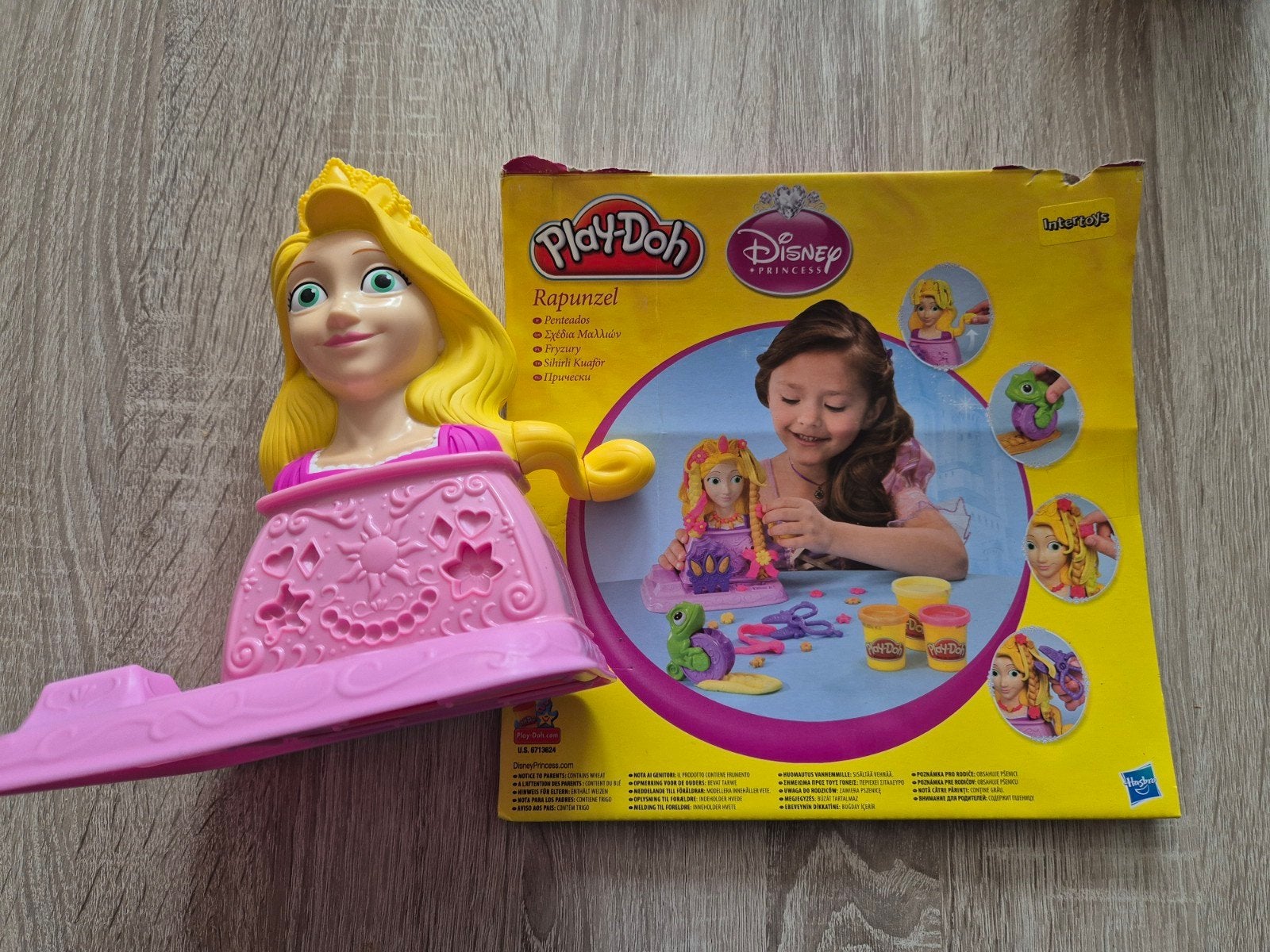 PlayDoh Rapunzel, Ophalen, Zo goed als nieuw, Knutselen