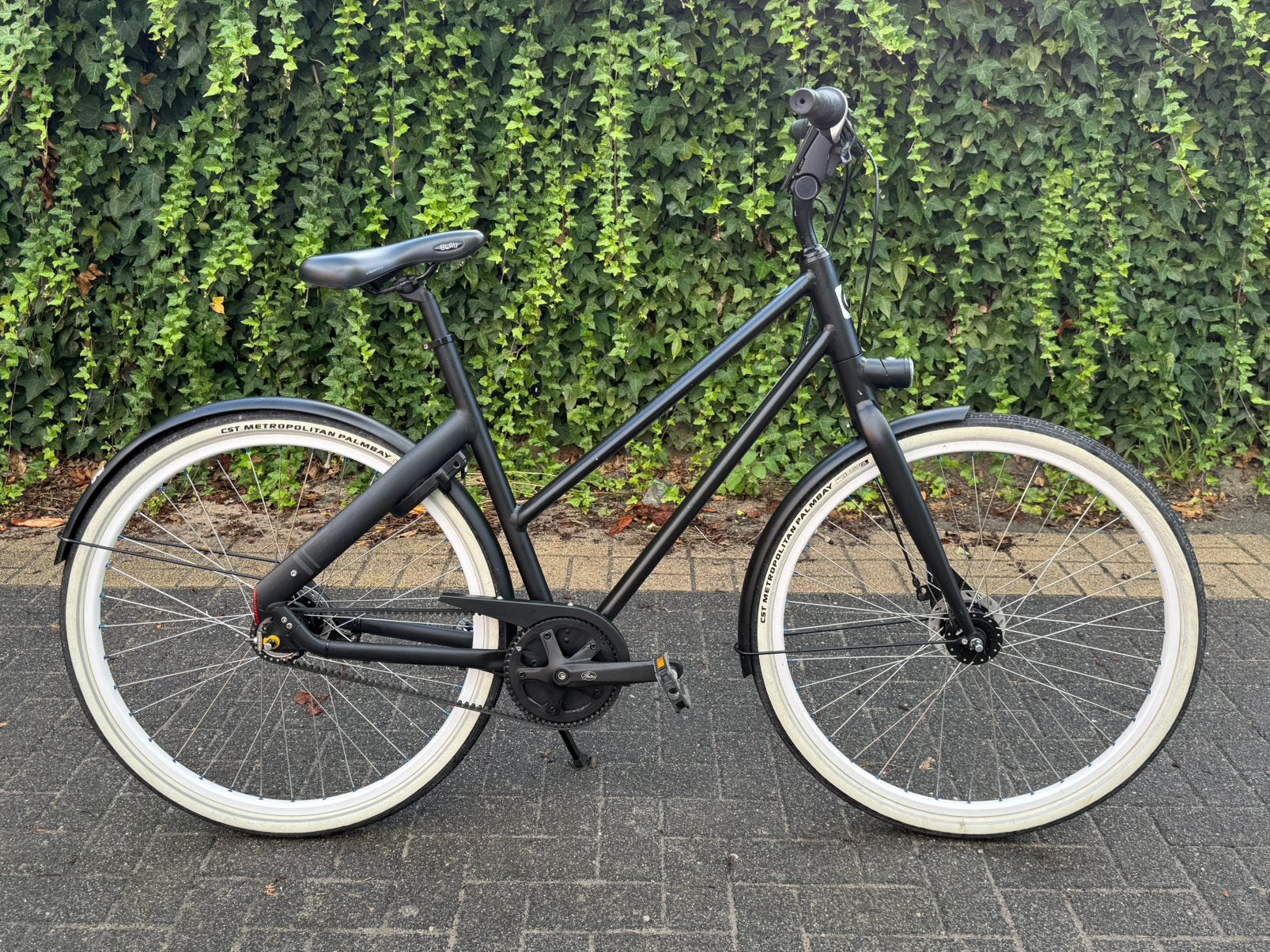 Cortina Blau 56cm BELT, 53 tot 56 cm, (Extra) lage instap, Zo goed als nieuw, Trommelrem