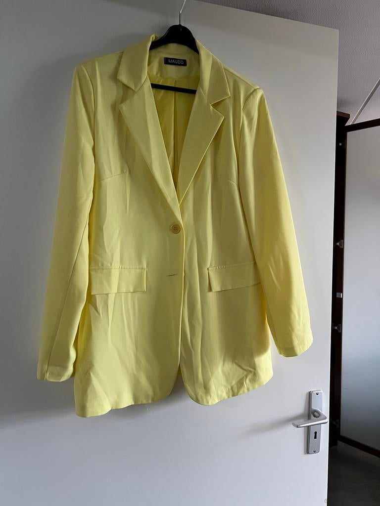 Maudd colbert, Kleding | Dames, Geel, Maat 46/48 (XL) of groter, Ophalen of Verzenden, Jasje