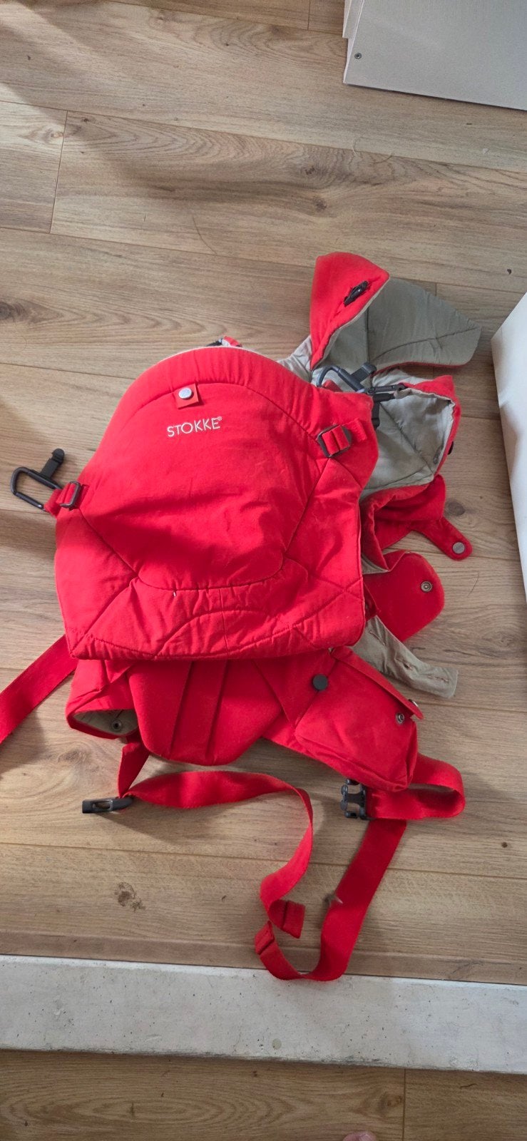 Stokke MyCarrier draagzak - Rood, Ophalen