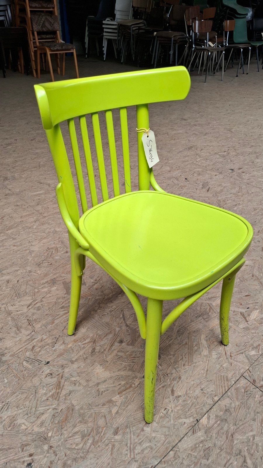 6 thonet spijltjes bistro cafe TON bentwood hout partij, Huis en Inrichting, Ophalen of Verzenden, Bruin, Hout, Vijf, Zes of meer stoelen