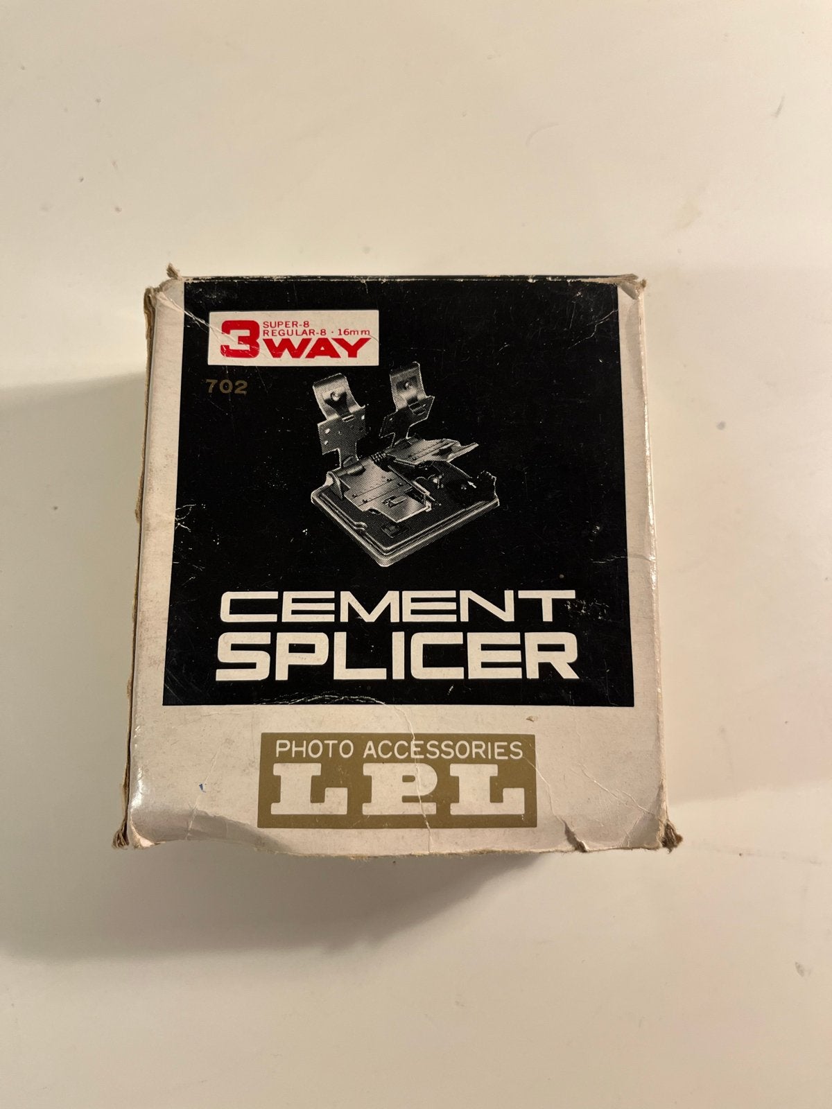 LPL 3-Way Cement Splicer 702 voor Super 8 & Regular 8/16mm, Ophalen of Verzenden