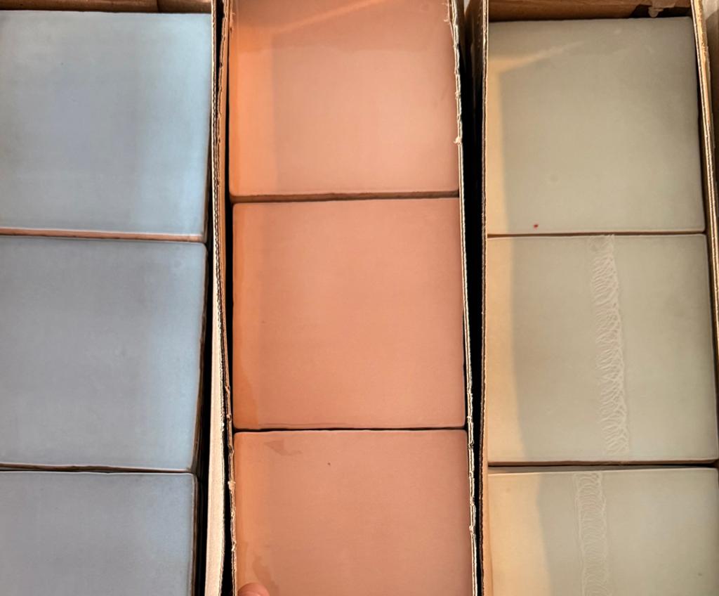 Tegeltjes 10x10 diverse kleuren, Ophalen, Nieuw, Minder dan 20 cm, Minder dan 20 cm