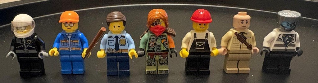 Lego figuren, Verzenden, Zo goed als nieuw, Compleet, Lego