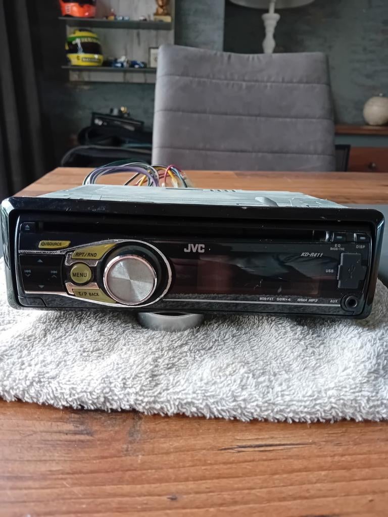 JVC KD-R411, Auto diversen, Ophalen of Verzenden, Zo goed als nieuw
