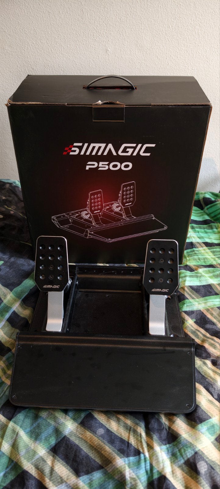 Simagic P500 Loadcell Pedalen, Zo goed als nieuw, PC, Overige merken, Ophalen of Verzenden