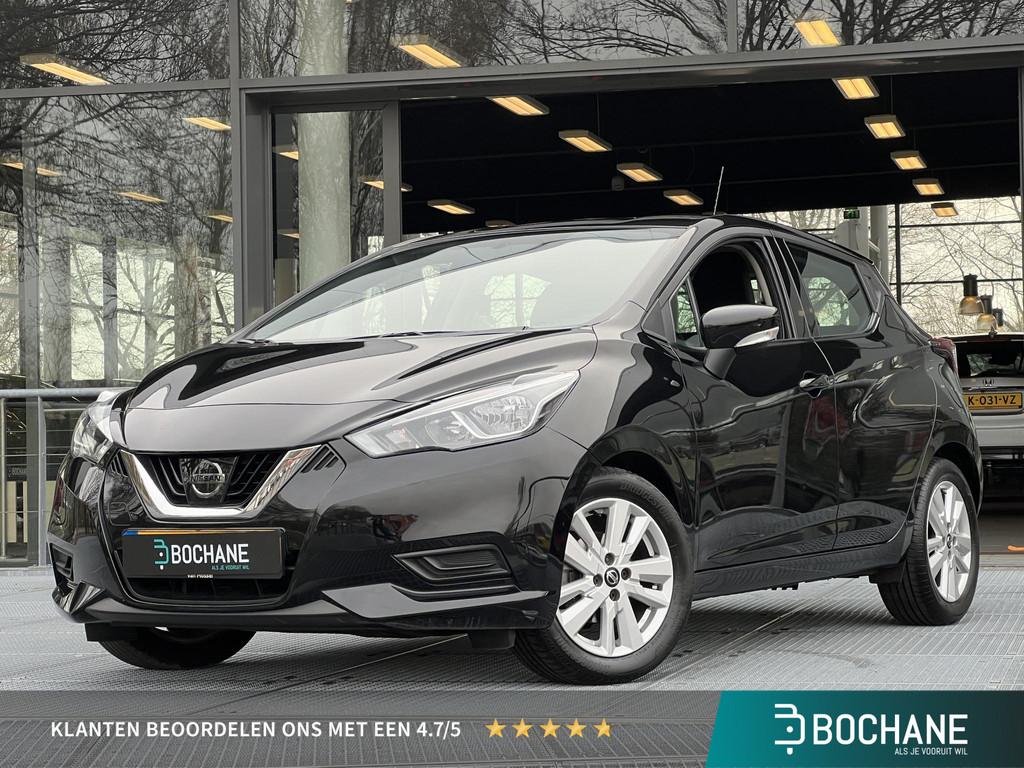 Nissan Micra 1.0 IG-T Acenta 100PK | Navigatie via Carplay/A, Euro 6, Zwart, Origineel Nederlands, 999 cc