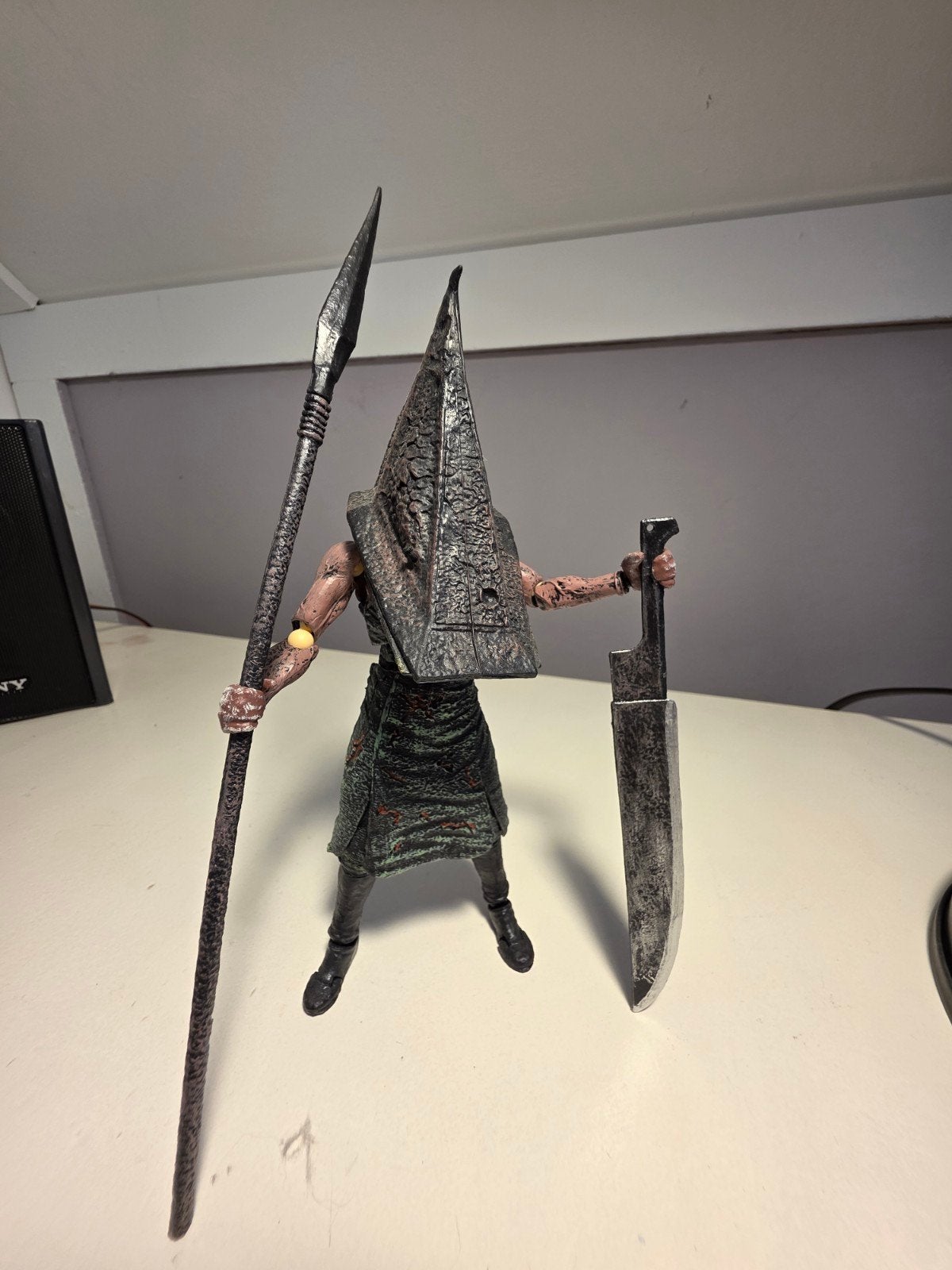 Silent Hill Pyramid Head Actiefiguur met wapens, Ophalen of Verzenden, Zo goed als nieuw