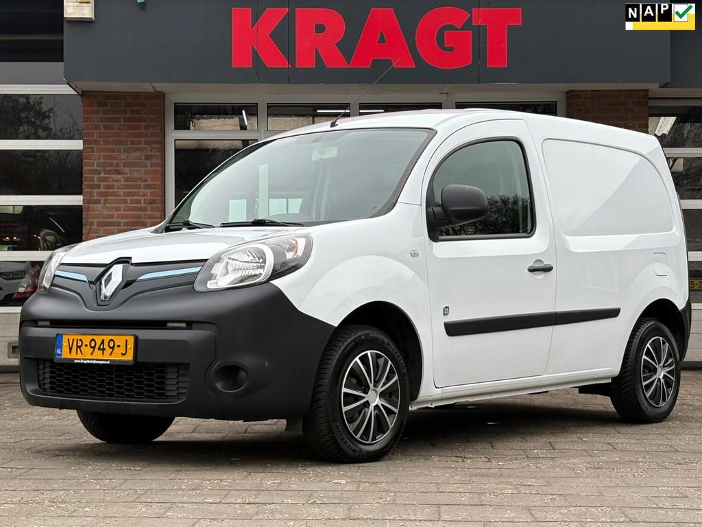 Renault Kangoo Express 44kW|100% ELEKTRISCH|KOOPACCU|NAP|MAR, Auto's, Bestelauto's, Stof, Gebruikt, Wit, Origineel Nederlands