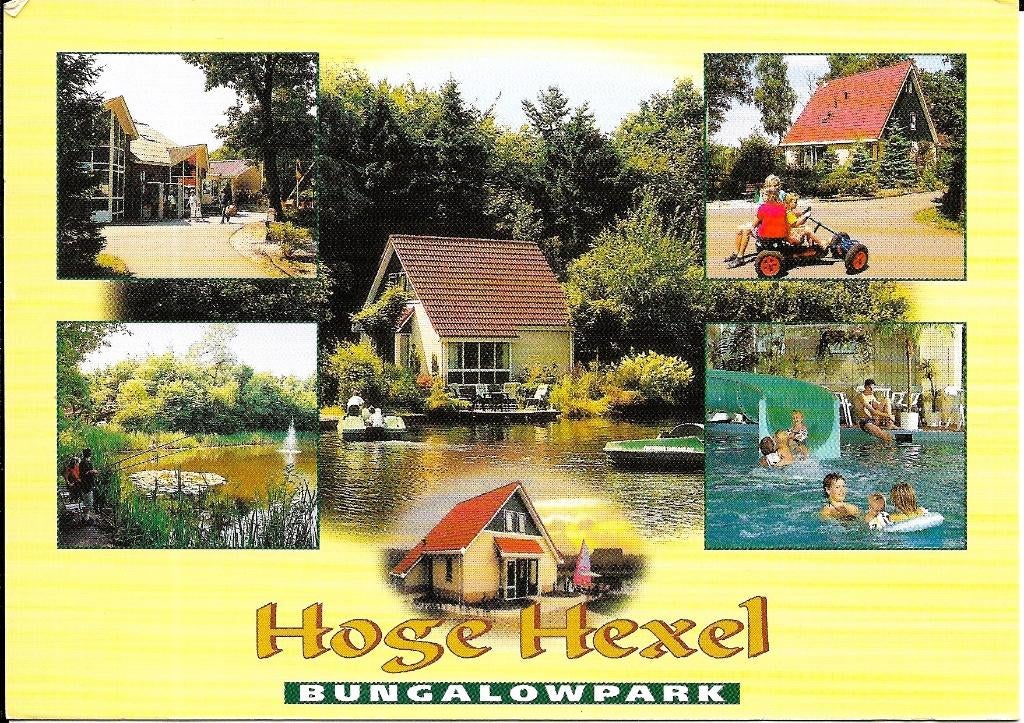 Ansichtkaart	Hoge Hexel	Overheempark Hoge Hexel	Bungalowpark, Verzenden, 1980 tot heden, Gelopen, Overijssel