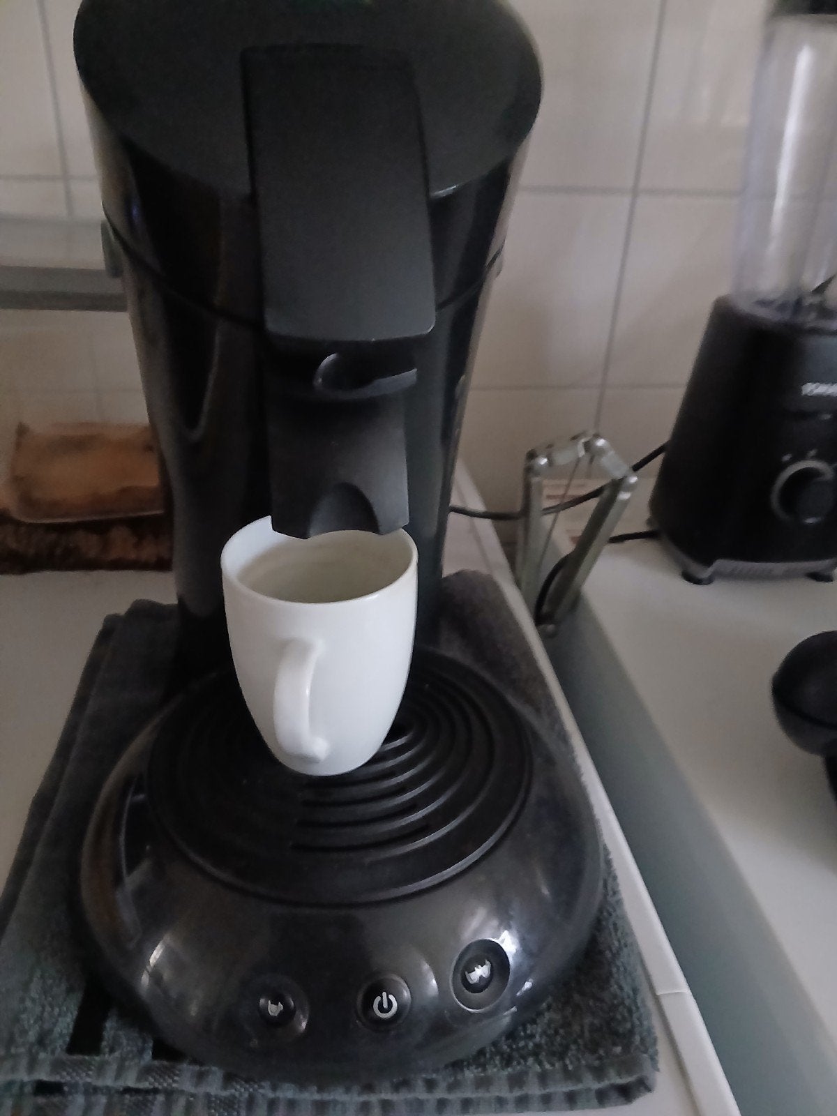 Philips Senseo HD6553 Koffiezetapparaat Zwart, Witgoed en Apparatuur, Ophalen, Gebruikt, Koffiemachine, 2 tot 4 kopjes