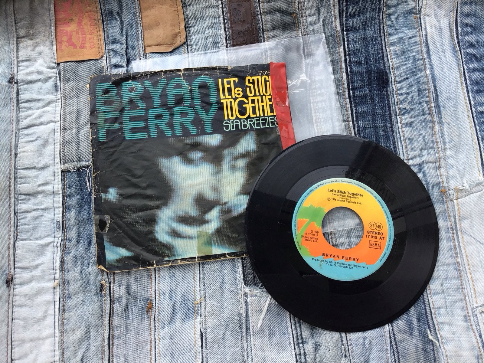 Bryan Ferry - Let's Stick Together 7 inch single, Gebruikt, 7 inch, Ophalen of Verzenden, Pop