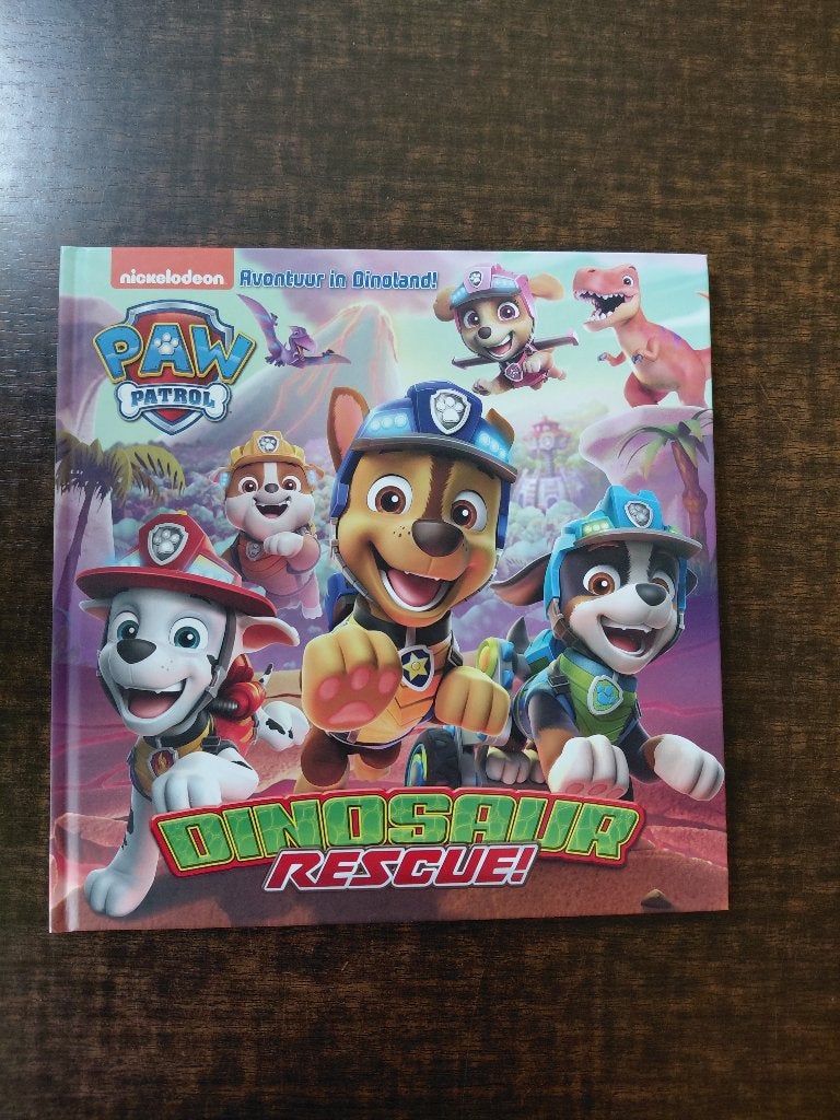 Boek Paw Patrol Dinosaur rescue!, Ophalen of Verzenden, Zo goed als nieuw, Onbekend, Fictie algemeen
