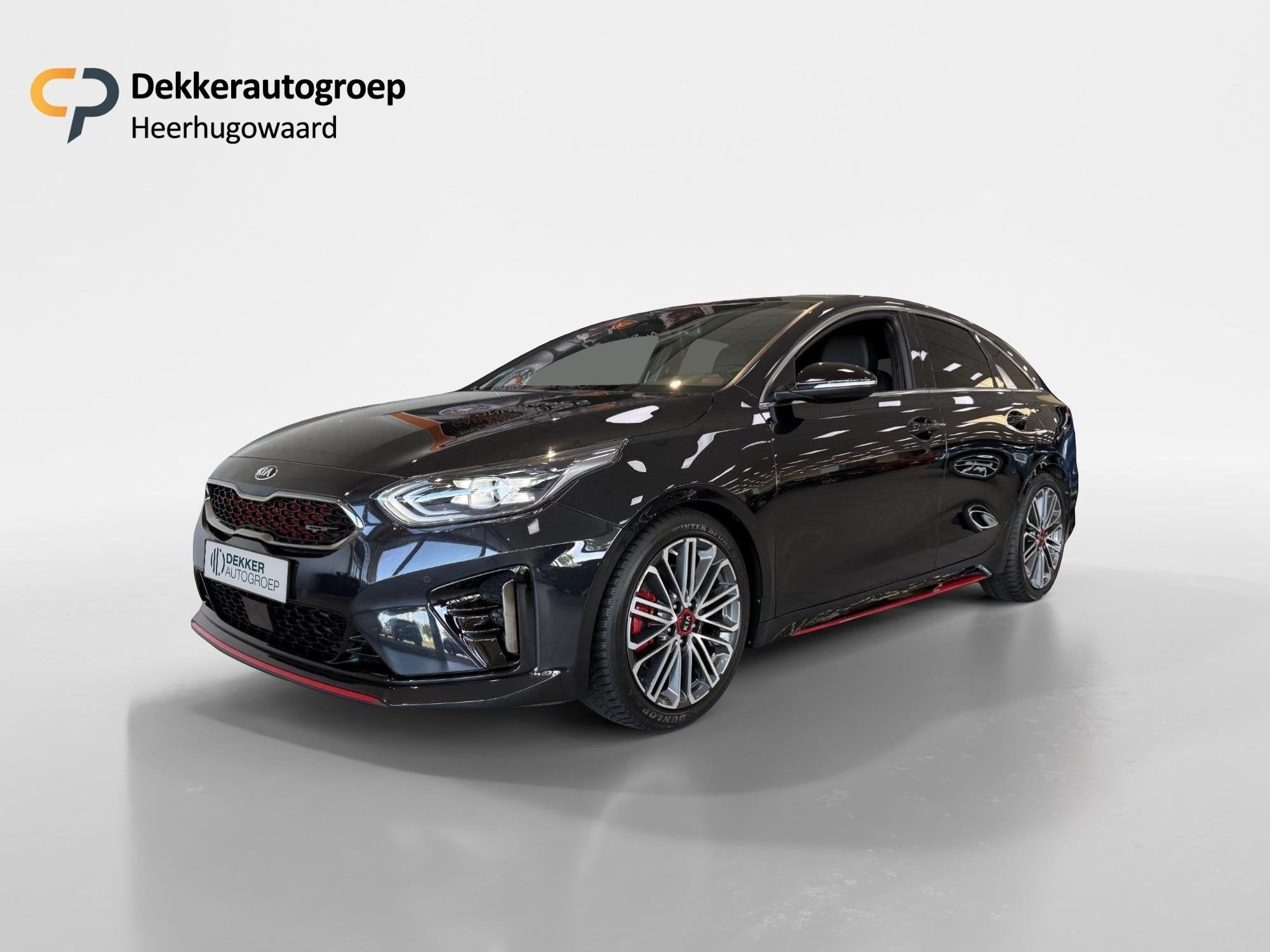 Kia ProCeed 1.6 T-GDI GT panoramadak, Auto's, Stof, Gebruikt, Zwart, Lichtsensor