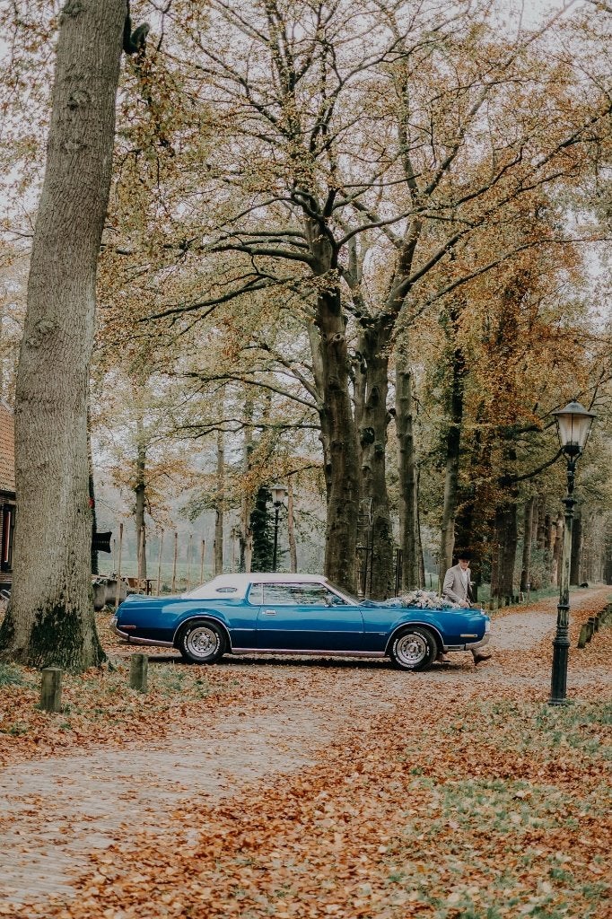 Lincoln Continental 7.5 Mark IV AUT 1972 Blauw, foto 2