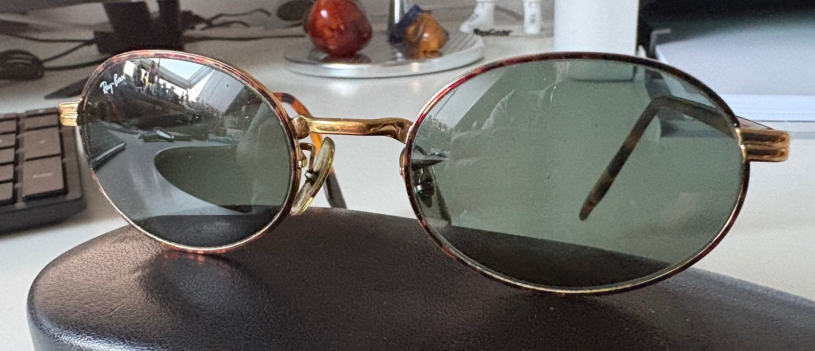 ray ban vintage side street sunglasses, Ophalen of Verzenden, Zo goed als nieuw, Ray-Ban