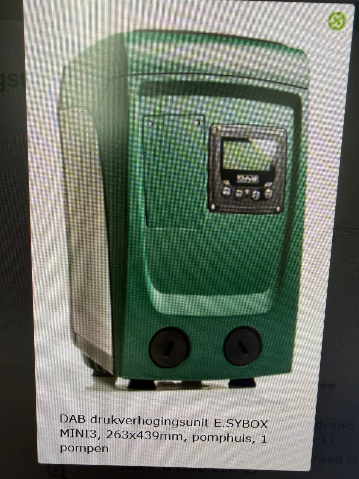 DAB e. Sybox mini 3 drukverhogingsunit, Ophalen, Zo goed als nieuw, Luchtbevochtiger