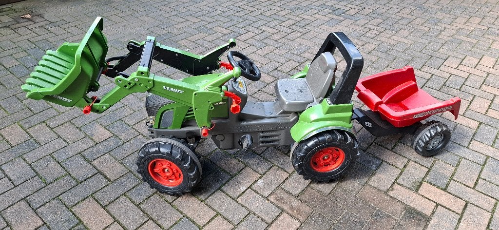 Traptrekker met kar, Kinderen en Baby's, Ophalen, Gebruikt, Trapvoertuig