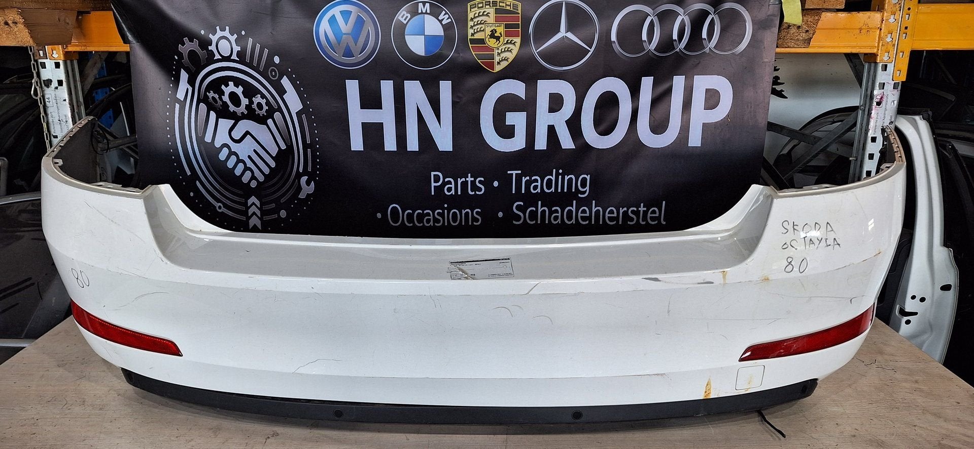 Skoda Octavia Mk3 (5E) Achterbumpe, Gebruikt, -, -, Ophalen of Verzenden