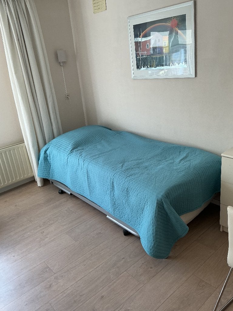 Onderschuifbedden, 90 cm, Eenpersoons, Zo goed als nieuw, Metaal
