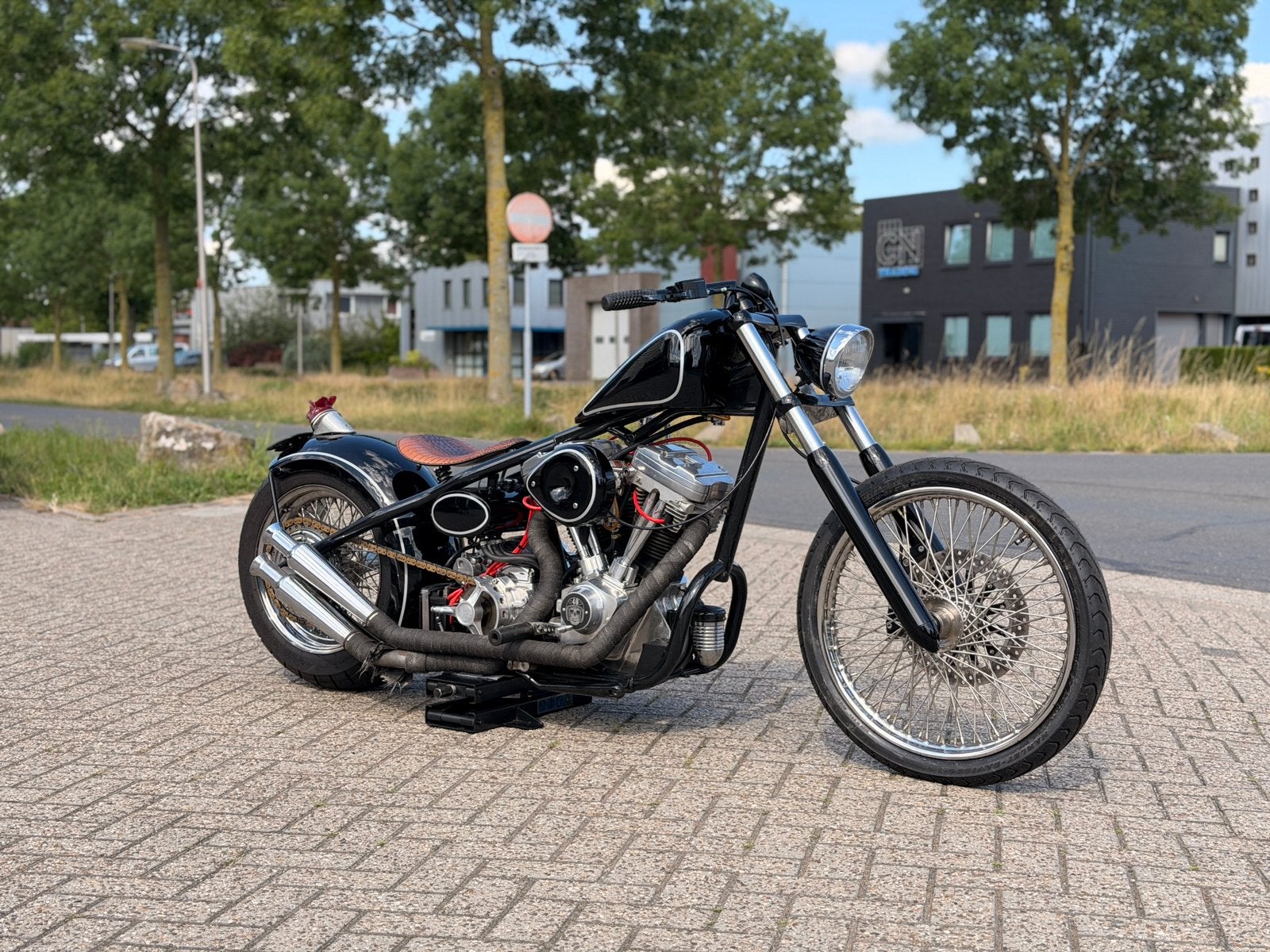 Eigenbouw chopper met 1700 / 103, Motoren, Particulier, Chopper