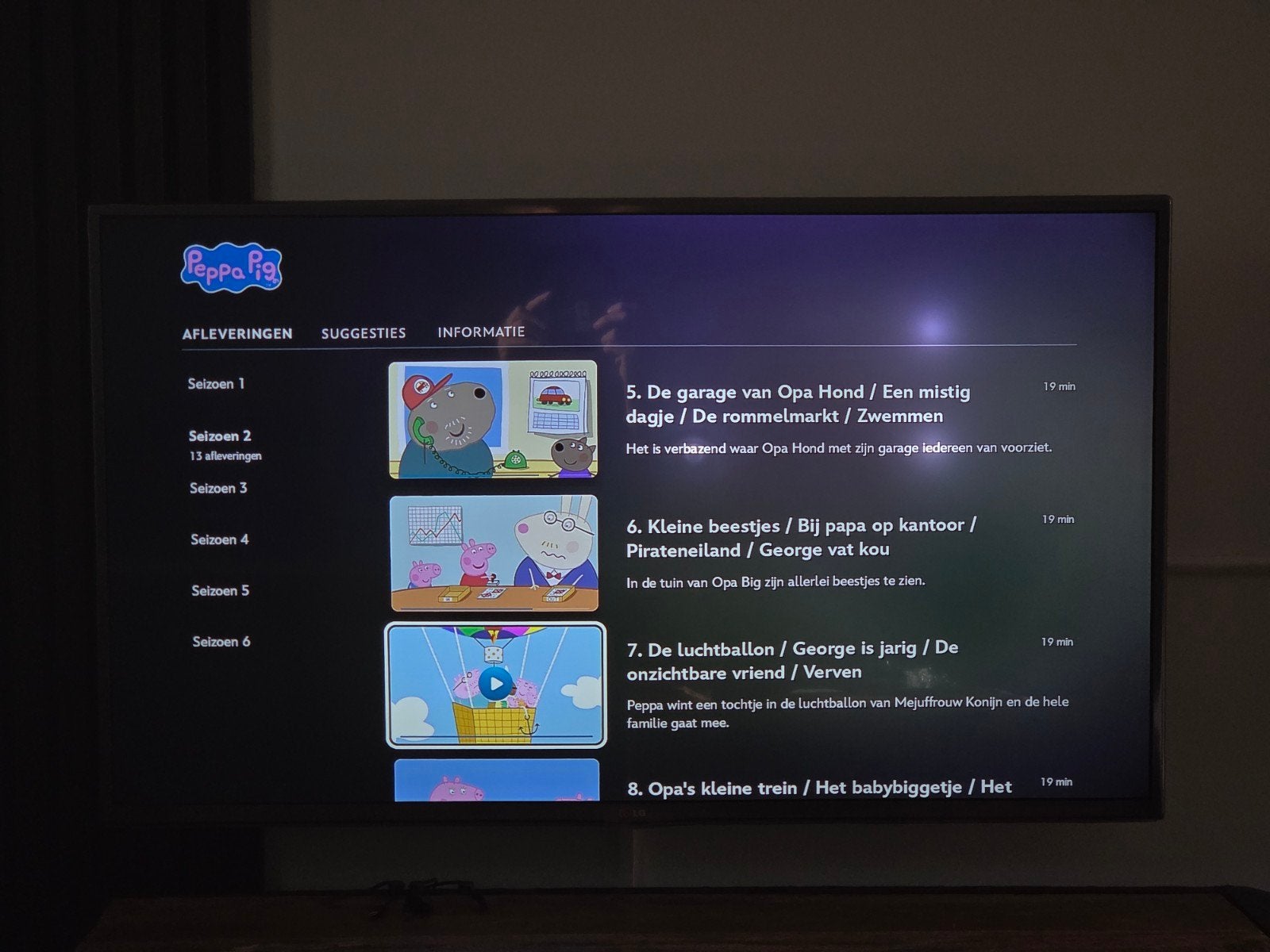 LG 42LB650V 42 inch televisie, Ophalen, Gebruikt, 50 Hz, LCD