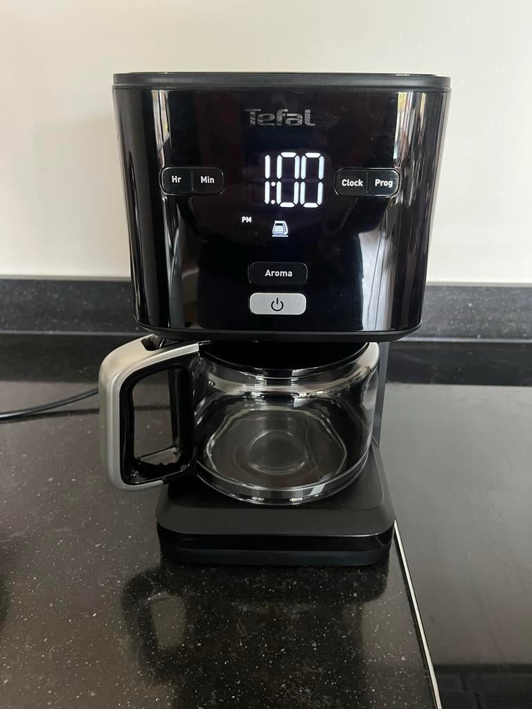Tefal Smart’N Light koffiezetapparaat zwart, CM6008, Witgoed en Apparatuur, Koffiezetapparaten, 10 kopjes of meer, Koffiemachine