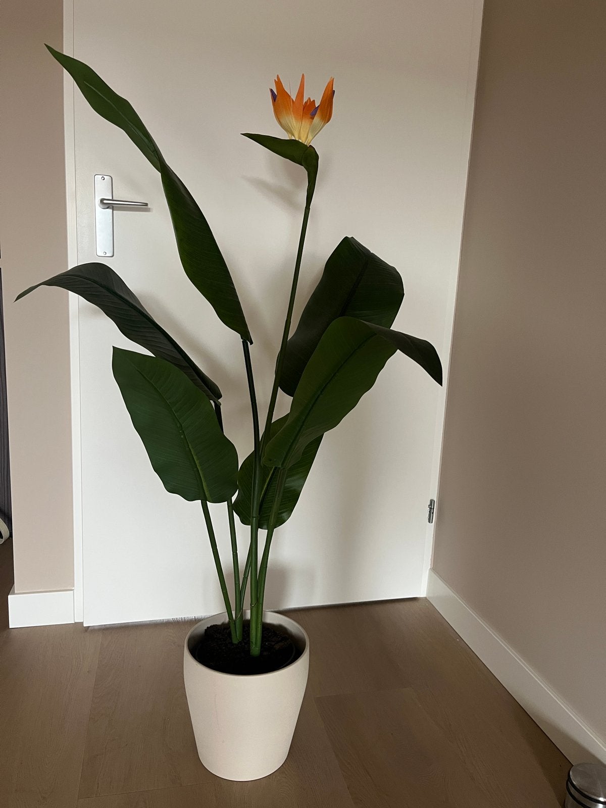 Kunst plant met pot, Ophalen, Zo goed als nieuw, Kunstplant