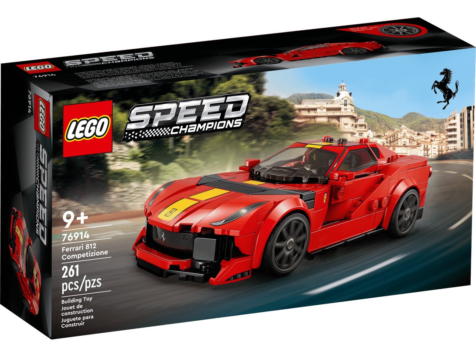 Lego 76914 Ferrari 812 Competizione Speed Champions, Lego, Nieuw, Complete set, Ongeopend/sealed
