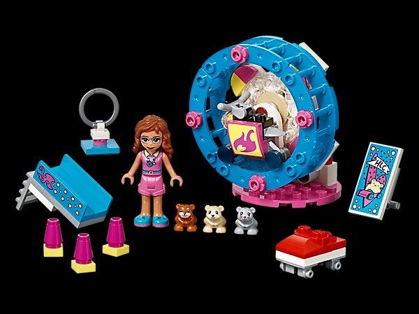 LEGO Friends 41383 Olivia's hamsterspeelplaats, Ophalen of Verzenden, Gebruikt